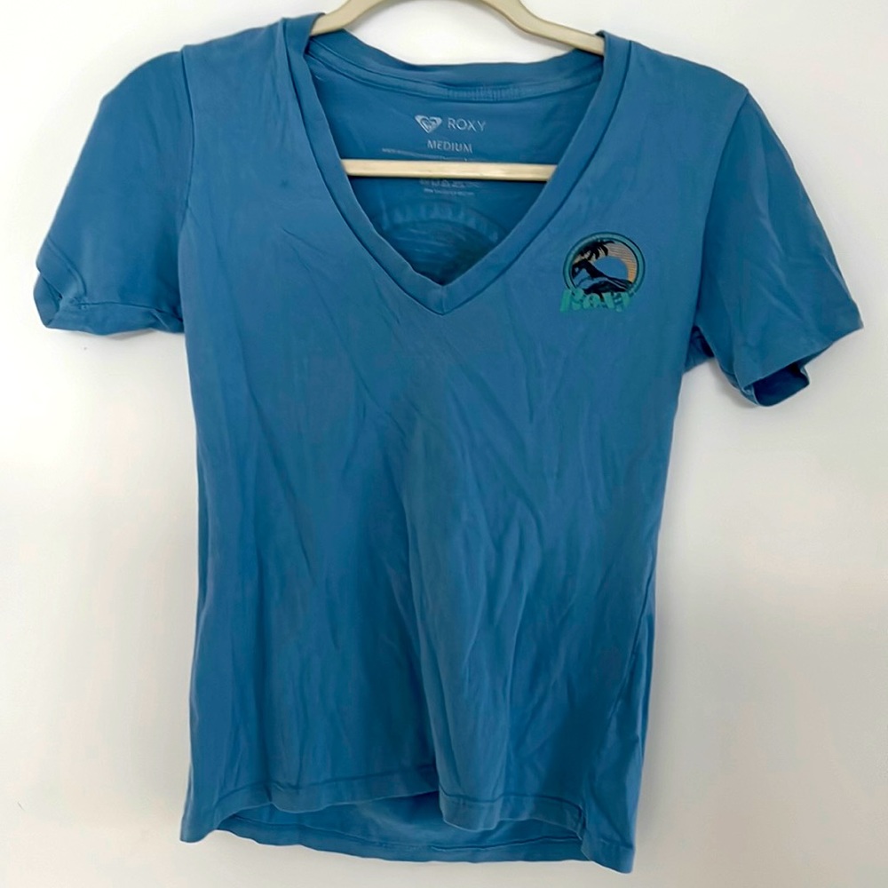 Roxy V-Neck Tee.